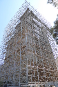 Agia Marina Tower in September 2015